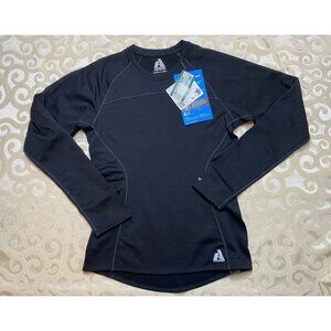 FIRST ASCENT Eddie Bauer NWT Women’s Expedition Weight Base Layer XS Black
